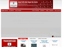 Tablet Screenshot of nogarileiloes.com.br